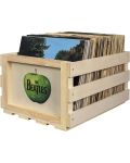 Kutija za gramofonske ploče Crosley - The Beatles Apple, bež - 3t