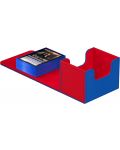 Kutija za kartice Ultimate Guard Sidewinder XenoSkin Synergy - Plava/Crvena (100+ kom.) - 3t