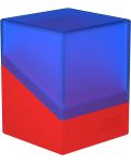 Kutija za kartice Ultimate Guard Boulder Deck Case Synergy - Plava/Crvena (100+ kom.) - 1t