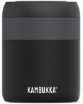 Kutija za hranu i piće Kambukka - Bora, 600 ml, crni mat - 1t