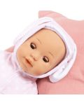Lutka sa zvukovima Bayer - Anna Baby, svijetloružičasti zeko, 38 cm - 4t