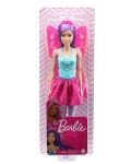 Lutka Barbie Dreamtopia - Barbie vila iz bajke s krilima, s ljubičastom kosom - 4t