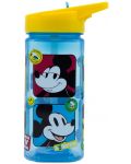 Četvrtasta boca Stor - Mickey Mouse, 510 ml - 2t