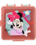 Četvrtasta kutija za hranu Stor Minnie Mouse - S 3 pretinca - 2t