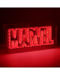 Svjetiljka Paladone Marvel: Marvel - Logo - 4t
