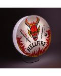 Svjetiljka Paladone Television: Stranger Things - Hellfire Club Logo - 5t