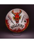 Svjetiljka Paladone Television: Stranger Things - Hellfire Club Logo - 4t