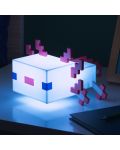Svjetiljka Paladone Games: Minecraft - Axolotl - 6t