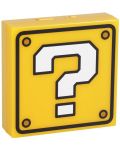 Svjetiljka Paladone Games: Super Mario Bros. - Question - 2t