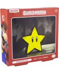 Svjetiljka Paladone Games: Super Mario - Super Star (projektor) - 3t