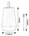 LED stolna svjetiljka Rabalux - Franco 76019, IP20, 2W, 100lm, 3000K - 5t