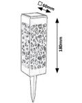 LED dekorativna solarna lampa Rabalux - Mora 8949, 0.16W, IP23, 3000K, 2lm - 4t