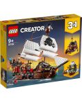 Konstruktor 3 u 1 Lego Creator – Piratski brod (31109) - 1t