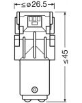 LED Auto žarulje Osram - LEDriving, SL, Amber, P21/5W, 1.9W, 2 komada, žute - 4t