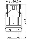 LED Auto žarulje Osram - LEDriving SL, P27/7W, 1.7W, 2 komada, bijele - 4t