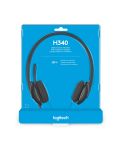 Slušalice Logitech - H340, crne - 8t