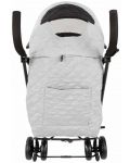 Ljetna kolica KikkaBoo - Beetle, Light Grey - 5t