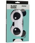 Maska za spavanje I-Total Panda - Crno-bijela - 4t
