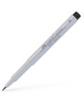 Marker s kistom Faber-Castell Pitt Artist - Hladno sivi I (230) - 1t