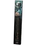 Čarobni štapić The Noble Collection Movies: Harry Potter - Death Eater Swirl, 38 cm - 2t