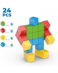 Magnetne kocke Geomag - Magicube Kreacije, 24 dijela - 2t