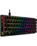 Mehanička tipkovnica HyperX - Alloy Origins 60, RGB, crna - 2t