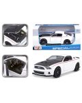 Metalni auto Maisto Special Edition - Ford Mustang Street Racer 2014, bijeli, 1:24 - 5t