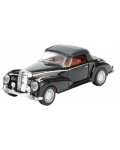 Metalni auto Toi Toys - Classic, kabriolet s krovom, 1:35, crni - 1t