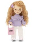 Mekana lutka Orange Toys Sweet Sisters - Sunny u ljubičastom džemperu, 32 cm - 2t