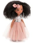 Mekana lutka Orange Toys Sweet Sisters - Tina u ružičastoj haljini sa šljokicama, 32 cm - 4t