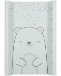 Mekana podloga za presvlačenje KikkaBoo - Bear with me, Mint, 80 x 50 cm - 1t
