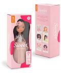 Mekana lutka Orange Toys Sweet Sisters - Tina u ružičastoj haljini sa šljokicama, 32 cm - 2t