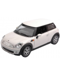 Metalni auto Newray - Mini Cooper, 1:24, bijeli - 1t