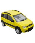 Metalni autić Newray - Fiat Panda 4х4, žuti, 1:43 - 2t