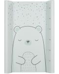 Mekana podloga za presvlačenje KikkaBoo - Bear with me, Mint, 70 x 50 cm  - 1t