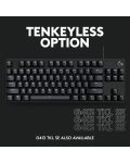 Mehanička tipkovnica Logitech - G413 TKL SE, tactile, LED, crna - 8t