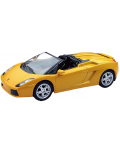 Metalni auto Newray - Lamborghini Gallardo Spyder, 1:43, žuti - 1t