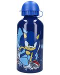 Aluminijska boca Vadobag Let's Eat - Sonic Prime, 500 ml - 1t