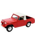 Metalni autić Welly -  1967 Jeep Jeepster Commando, 1:34 - 1t