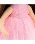 Mekana lutka Orange Toys Sweet Sisters - Sophie u ružičastoj haljini s ružama, 32 cm - 6t