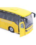 Metalni autobus Rappa - RegioJet, 19 cm, žuti - 5t