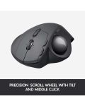 Miš Logitech MX Ergo - bežični, optički, sivi - 5t
