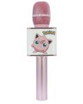 Mikrofon OTL Technologies - Pokemon Jigglypuff, bežični, ružičasti - 1t