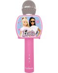 Mikrofon Lexibook - Barbie MIC240BB, bežični, ružičasti - 1t