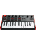 MIDI kontroler-sintisajzer Akai Professional - MPK Mini Play MK3, crni - 1t