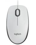 Miš Logitech - M100, optički, bijeli - 1t