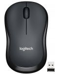 Miš Logitech - M220 Silent, bežični, crni - 1t