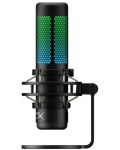 Mikrofon HyperX - QuadCast S, RGB, crni - 2t