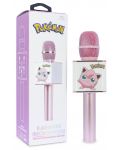 Mikrofon OTL Technologies - Pokemon Jigglypuff, bežični, ružičasti - 4t