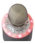 Mikrofon Lenco - BMC-085SI, bežični, srebrnast - 5t